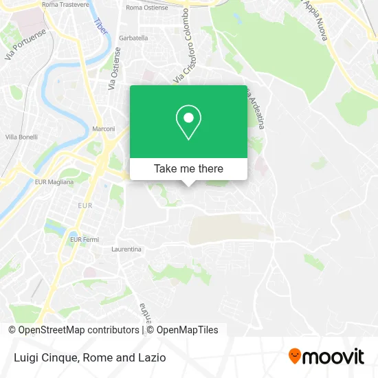 Luigi Cinque map