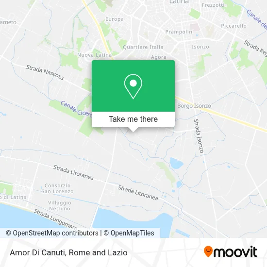 Amor Di Canuti map