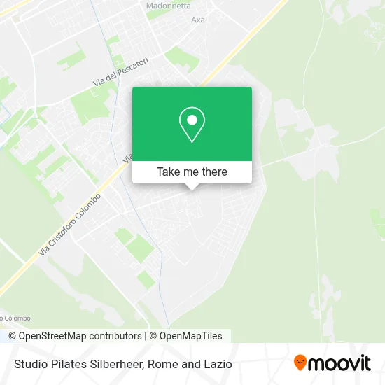 Studio Pilates Silberheer map
