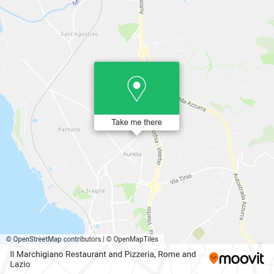 Il Marchigiano Restaurant and Pizzeria map