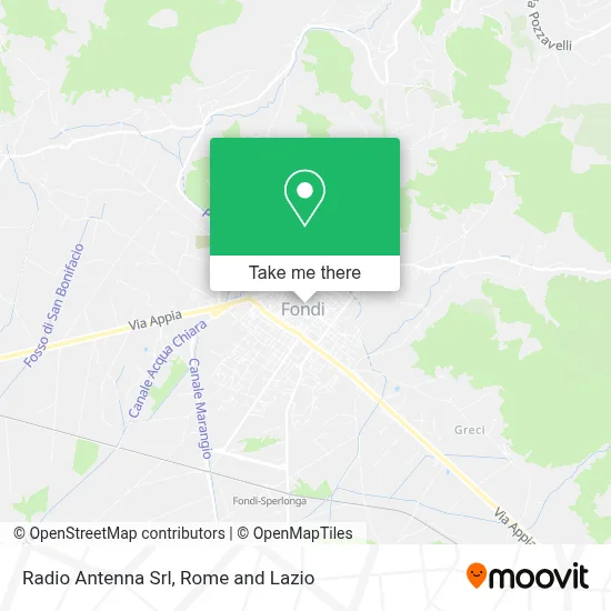 Radio Antenna Srl map