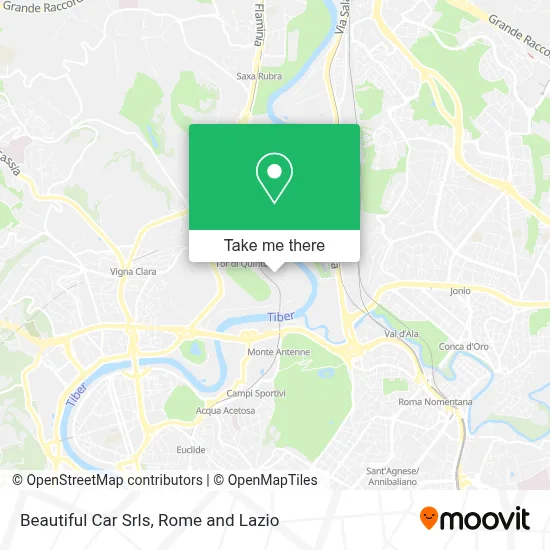 Beautiful Car Srls map