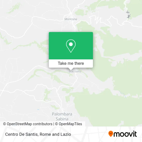 Centro De Santis map