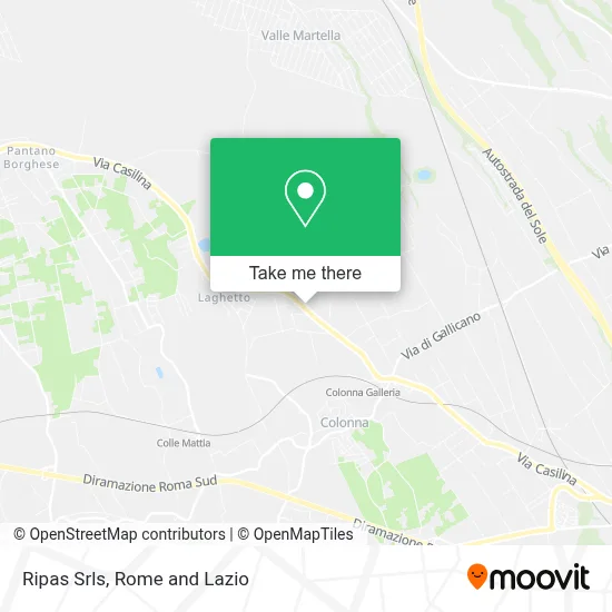Ripas Srls map