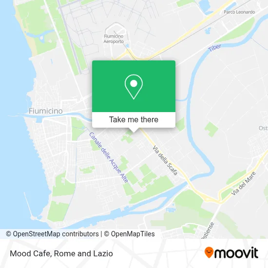 Mood Cafe map