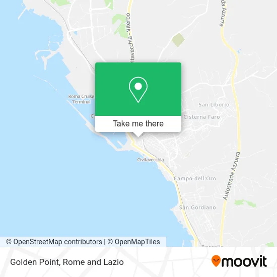 Golden Point map