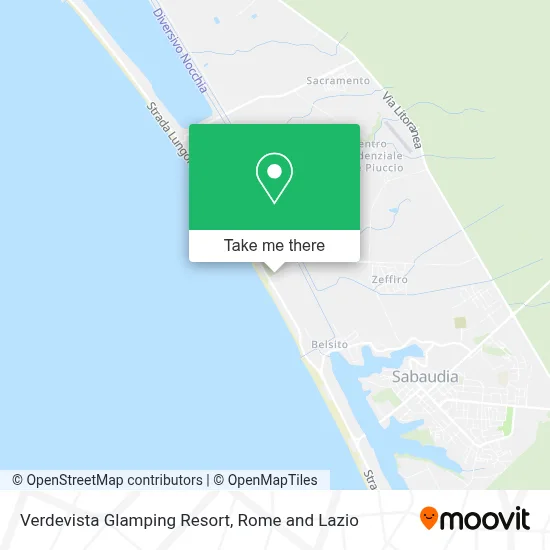 Verdevista Glamping Resort map