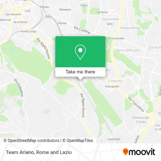 Team Ariano map