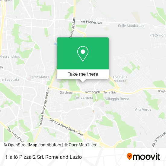 Hallò Pizza 2 Srl map