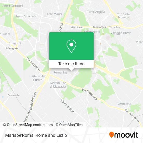 Mariape'Roma map