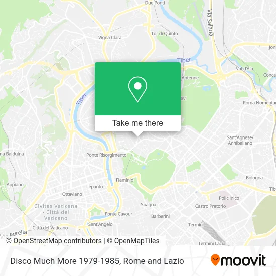 Disco Much More 1979-1985 map