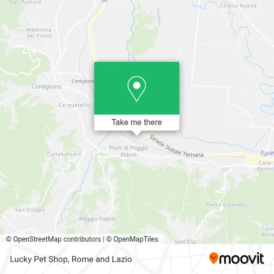 Lucky Pet Shop map