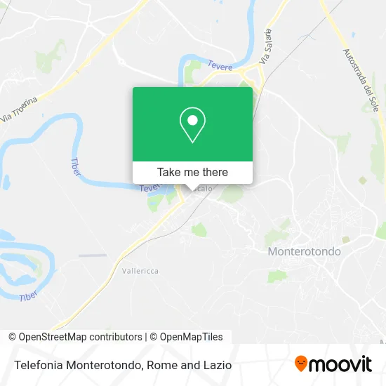 Telefonia Monterotondo map