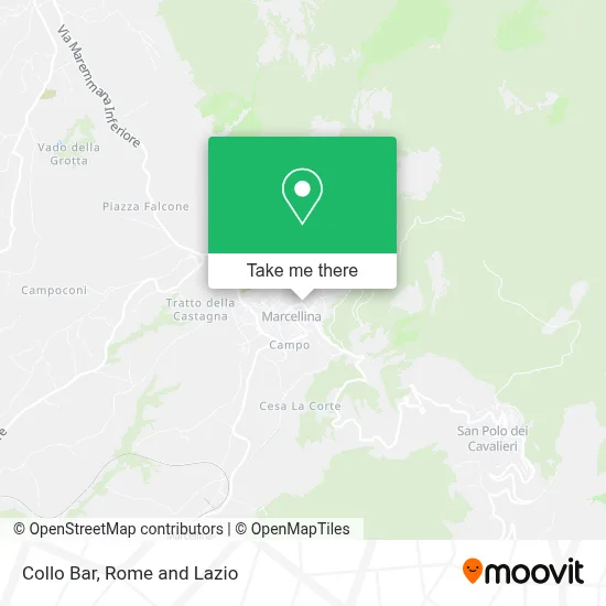 Collo Bar map