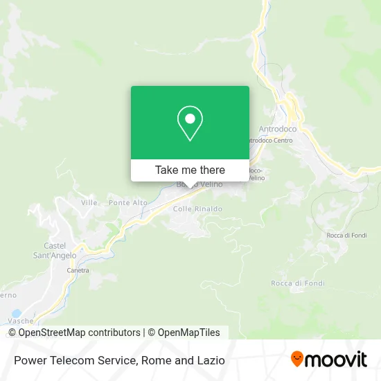 Power Telecom Service map