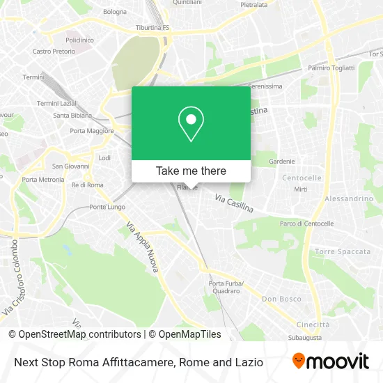 Next Stop Roma Affittacamere map