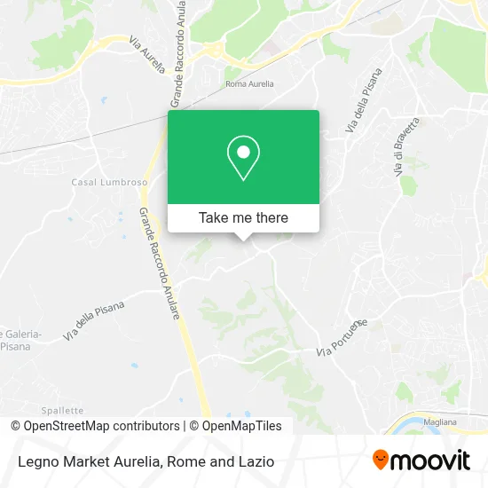 Legno Market Aurelia map
