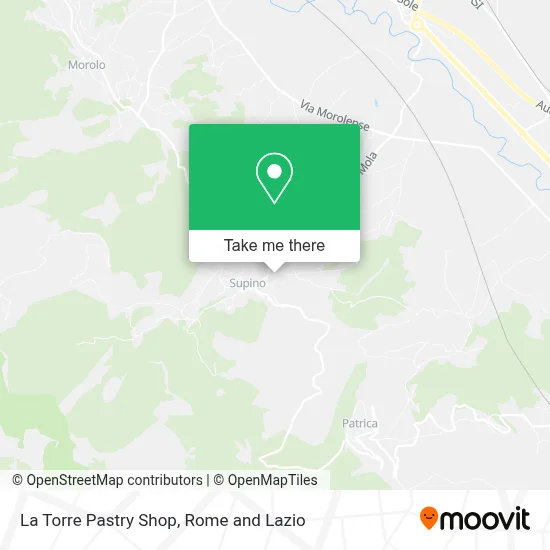 La Torre Pastry Shop map