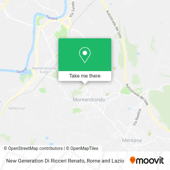 New Generation Di Ricceri Renato map