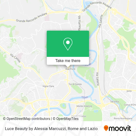 Luce Beauty by Alessia Marcuzzi map