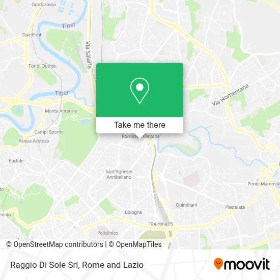Raggio Di Sole Srl map