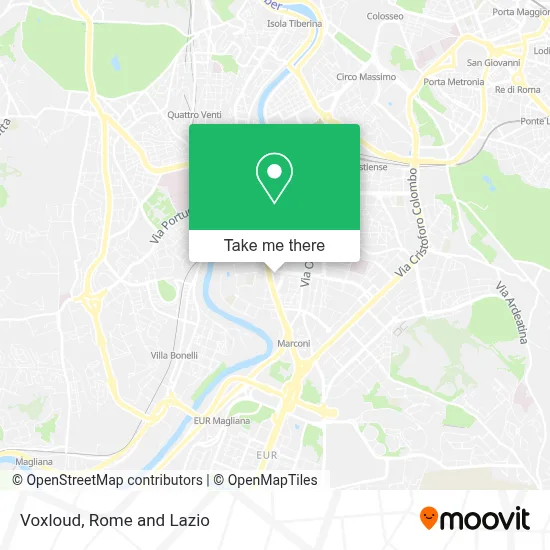 Voxloud map