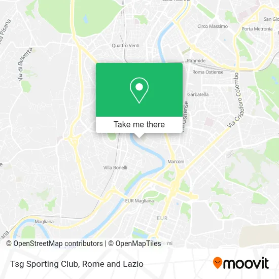 Tsg Sporting Club map