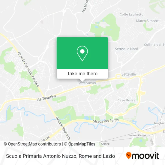 Scuola Primaria Antonio Nuzzo map