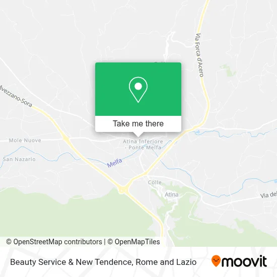 Beauty Service & New Tendence map