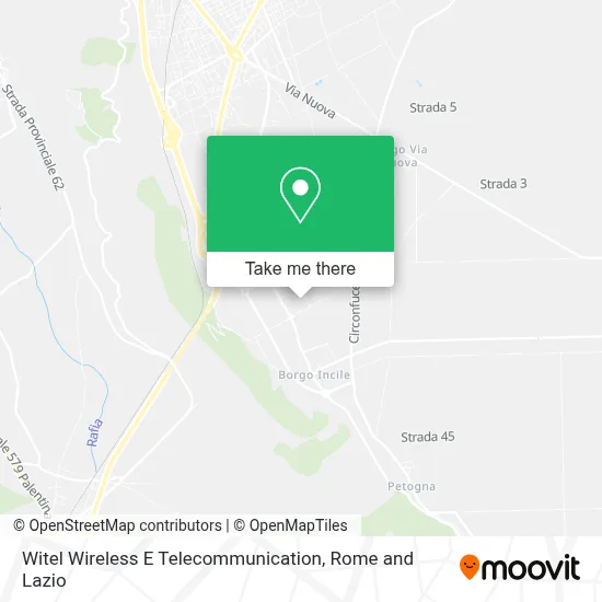 Witel Wireless E Telecommunication map