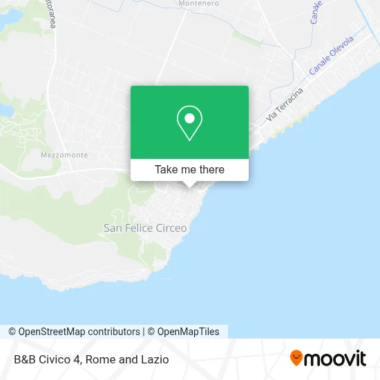 B&B Civico 4 map