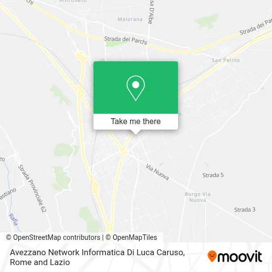 Avezzano Network Informatica Di Luca Caruso map