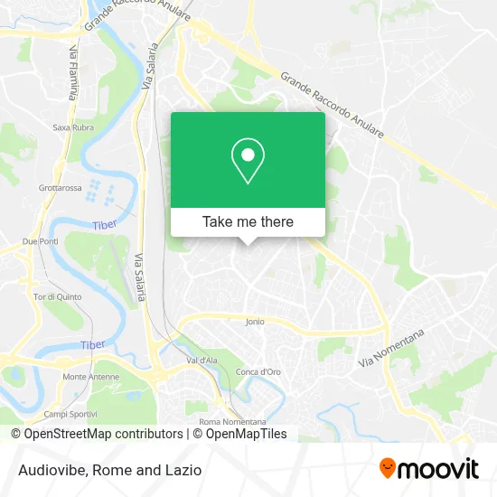 Audiovibe map