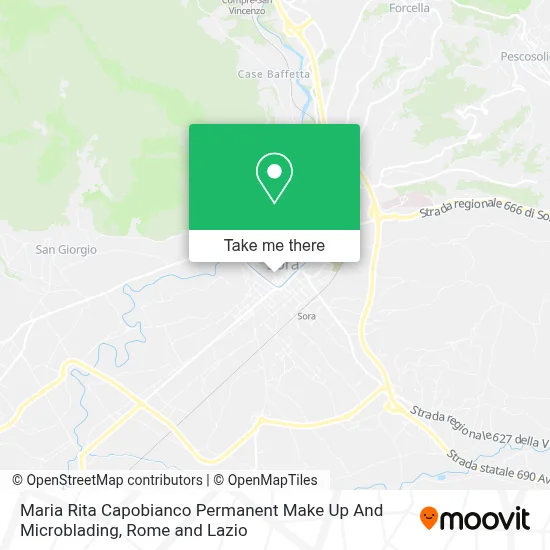Maria Rita Capobianco Permanent Make Up And Microblading map