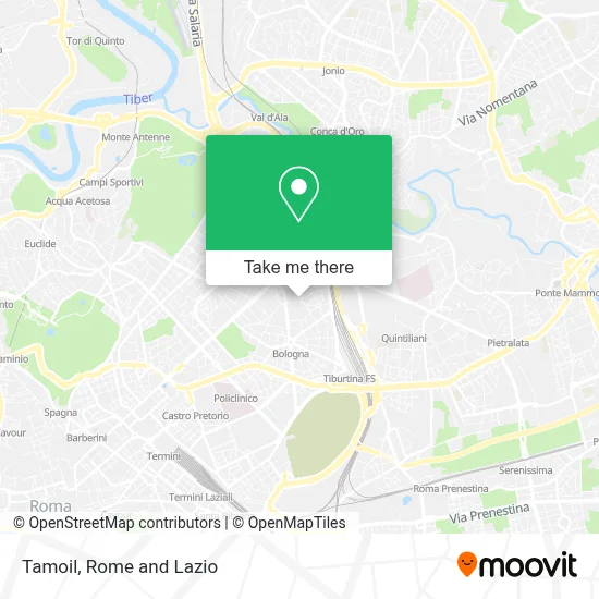 Tamoil map