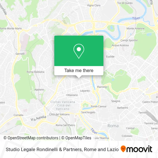 Studio Legale Rondinelli & Partners map