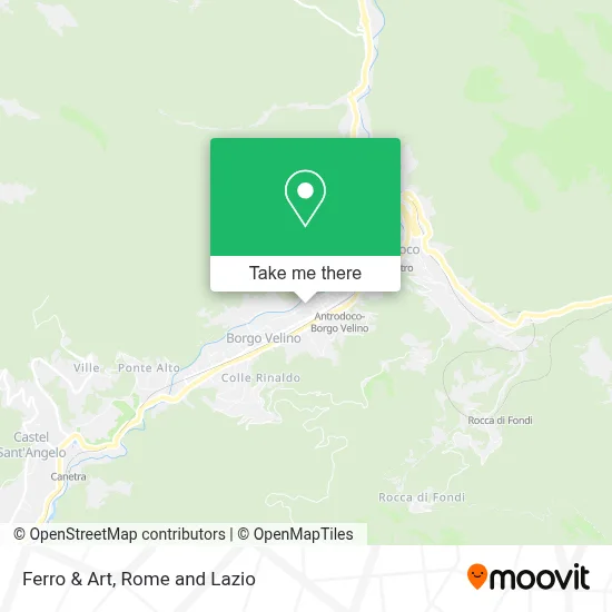 Ferro & Art map