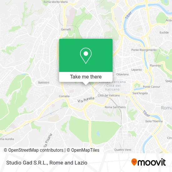 Studio Gad S.R.L. map