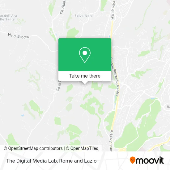 The Digital Media Lab map