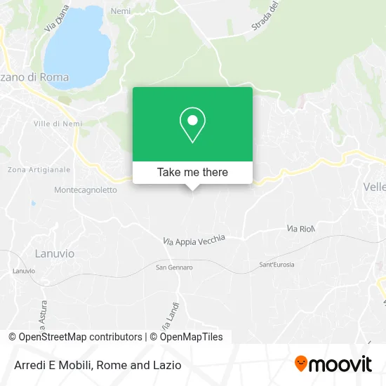 Arredi E Mobili map