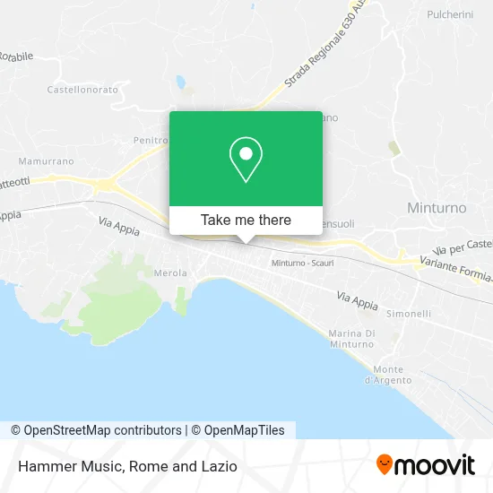 Hammer Music map