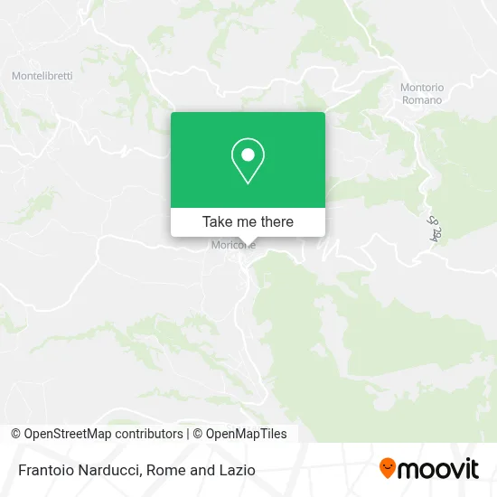 Frantoio Narducci map