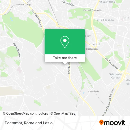 Postamat map