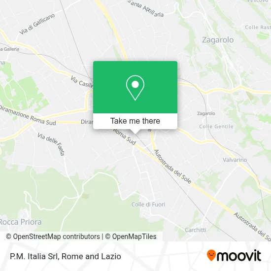 P.M. Italia Srl map