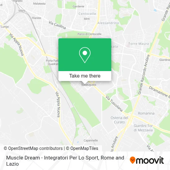 Muscle Dream - Integratori Per Lo Sport map