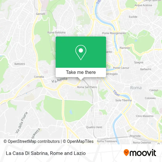 La Casa Di Sabrina map
