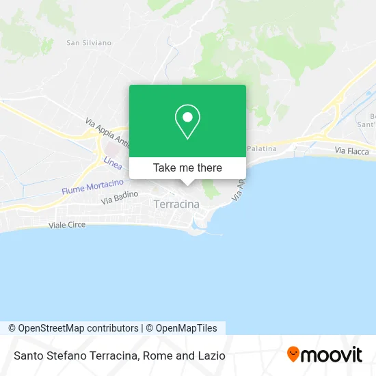 Santo Stefano Terracina map