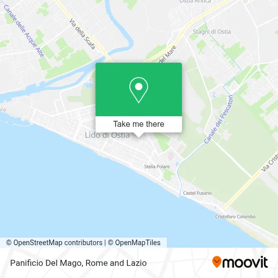 Panificio Del Mago map