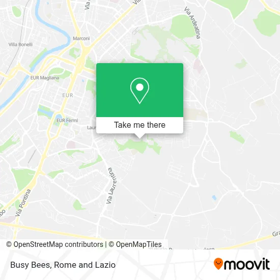 Busy Bees map