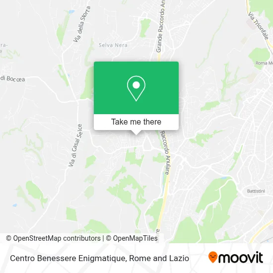 Centro Benessere Enigmatique map